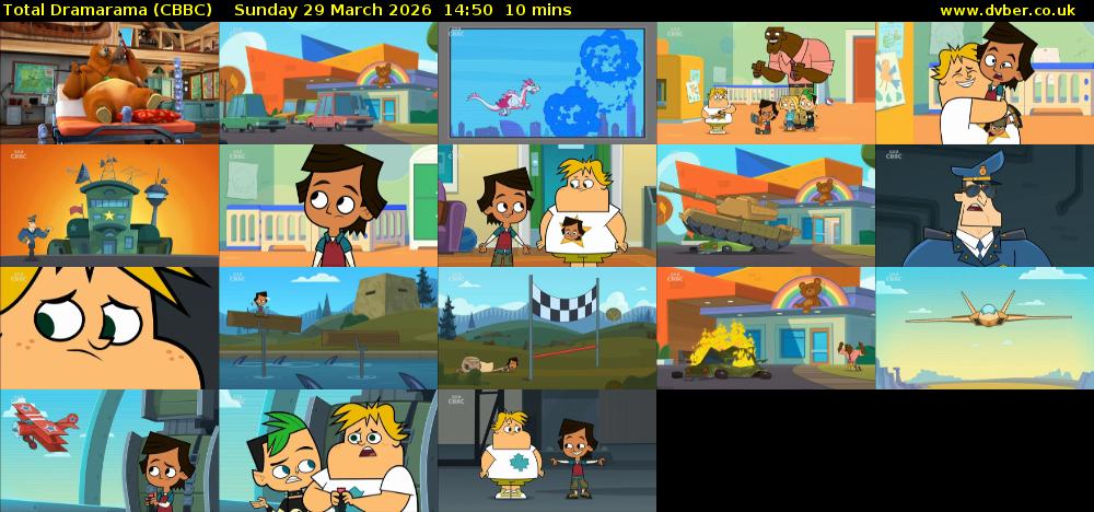 Total Dramarama (CBBC) Sunday 29 March 2026 14:50 - 15:00