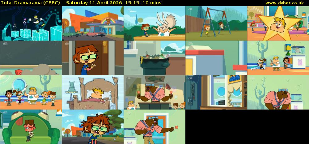 Total Dramarama (CBBC) Saturday 11 April 2026 15:15 - 15:25