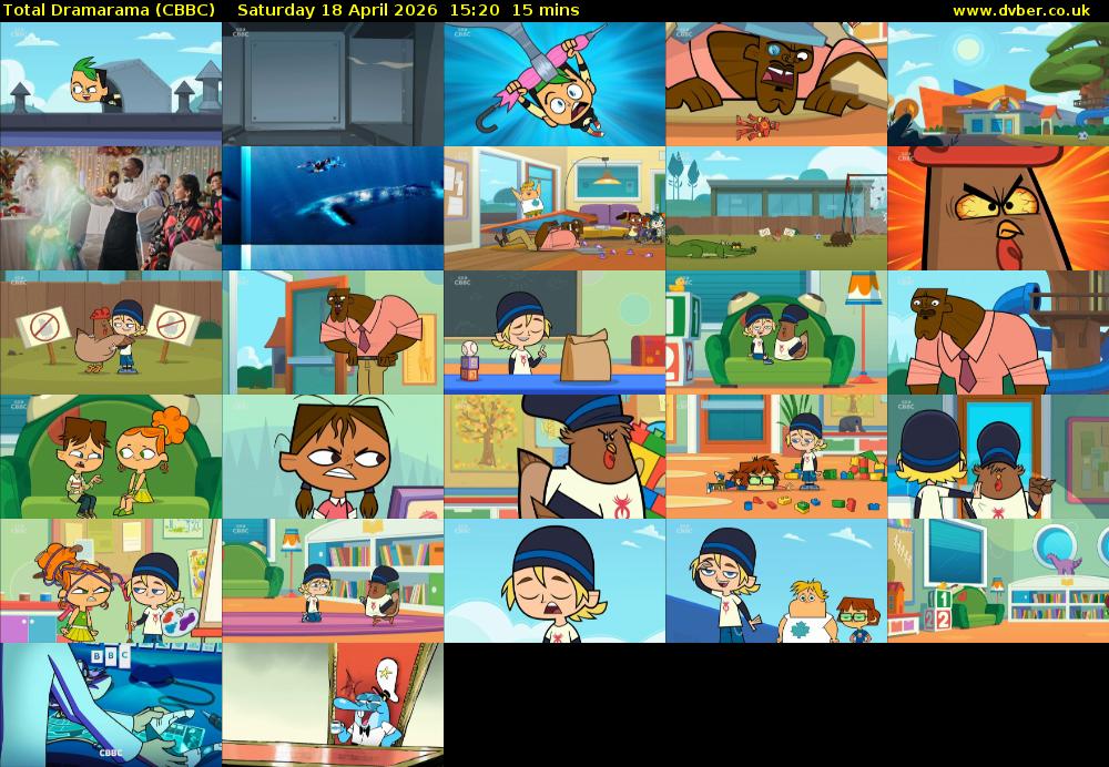 Total Dramarama (CBBC) Saturday 18 April 2026 15:20 - 15:35