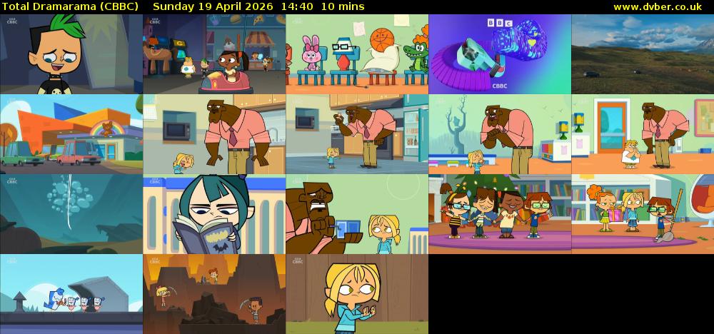 Total Dramarama (CBBC) Sunday 19 April 2026 14:40 - 14:50