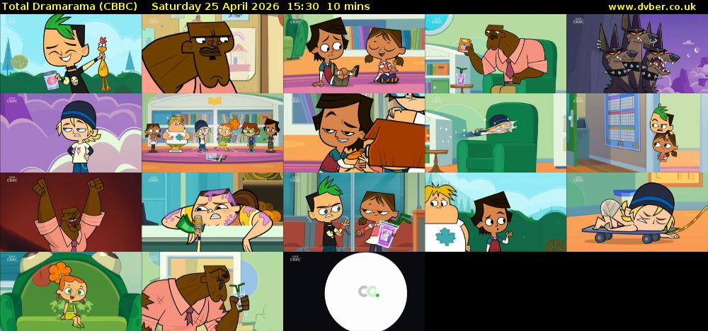 Total Dramarama (CBBC) Saturday 25 April 2026 15:30 - 15:40