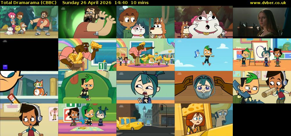 Total Dramarama (CBBC) Sunday 26 April 2026 14:40 - 14:50