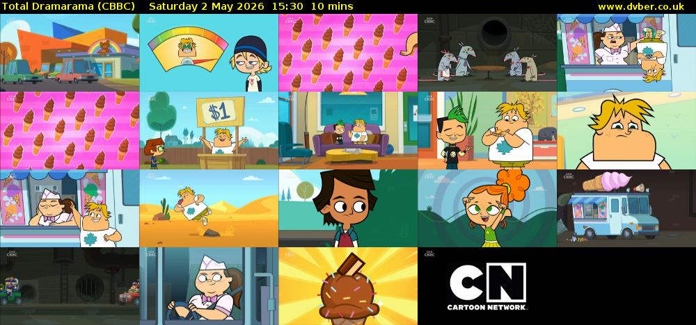 Total Dramarama (CBBC) Saturday 2 May 2026 15:30 - 15:40