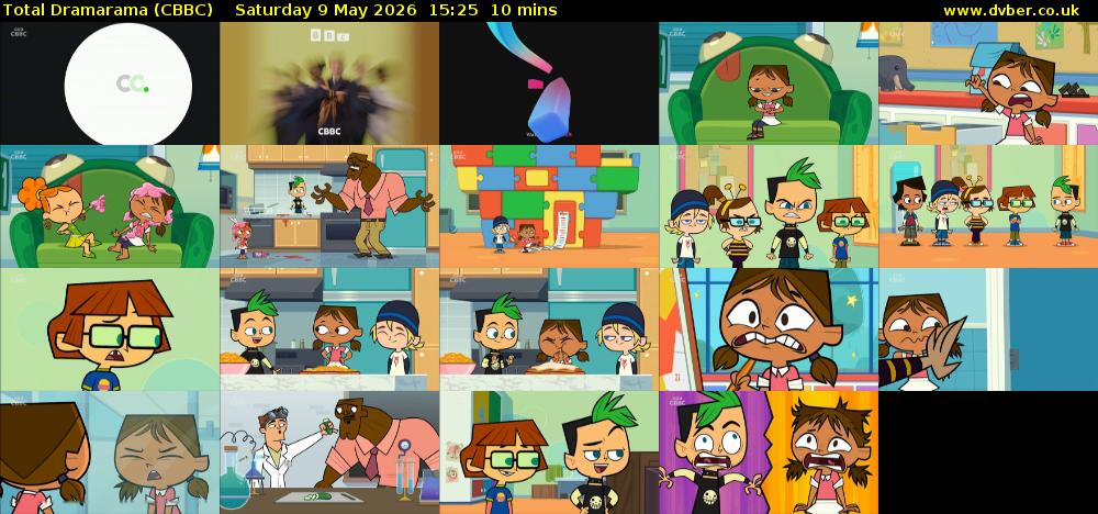 Total Dramarama (CBBC) Saturday 9 May 2026 15:25 - 15:35