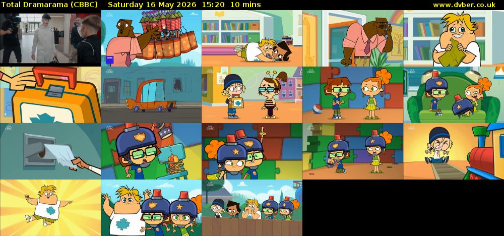 Total Dramarama (CBBC) Saturday 16 May 2026 15:20 - 15:30