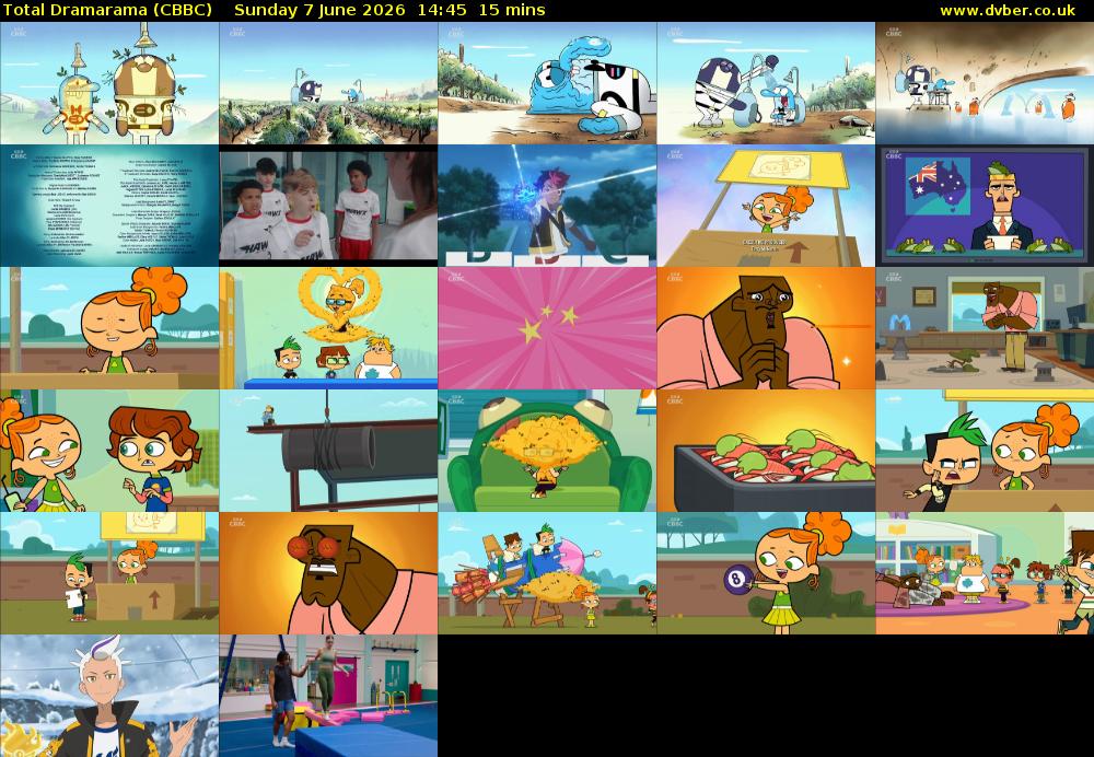 Total Dramarama (CBBC) Sunday 7 June 2026 14:45 - 15:00