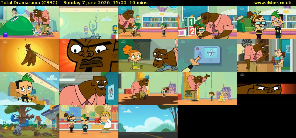 Total Dramarama (CBBC) Sunday 7 June 2026 15:00 - 15:10