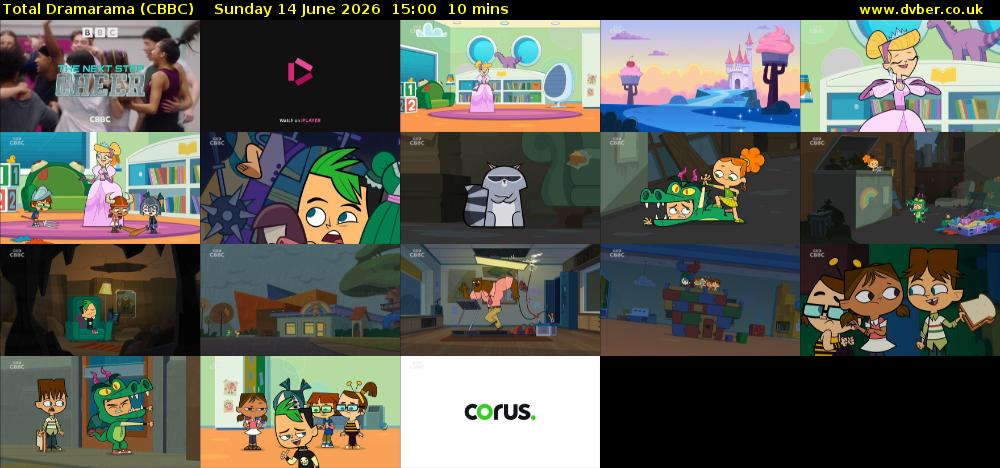 Total Dramarama (CBBC) Sunday 14 June 2026 15:00 - 15:10