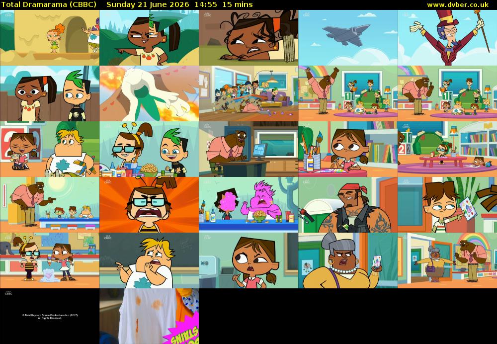Total Dramarama (CBBC) Sunday 21 June 2026 14:55 - 15:10