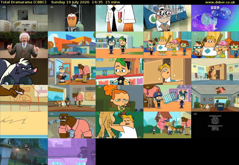 Total Dramarama (CBBC) Sunday 19 July 2026 14:35 - 14:50