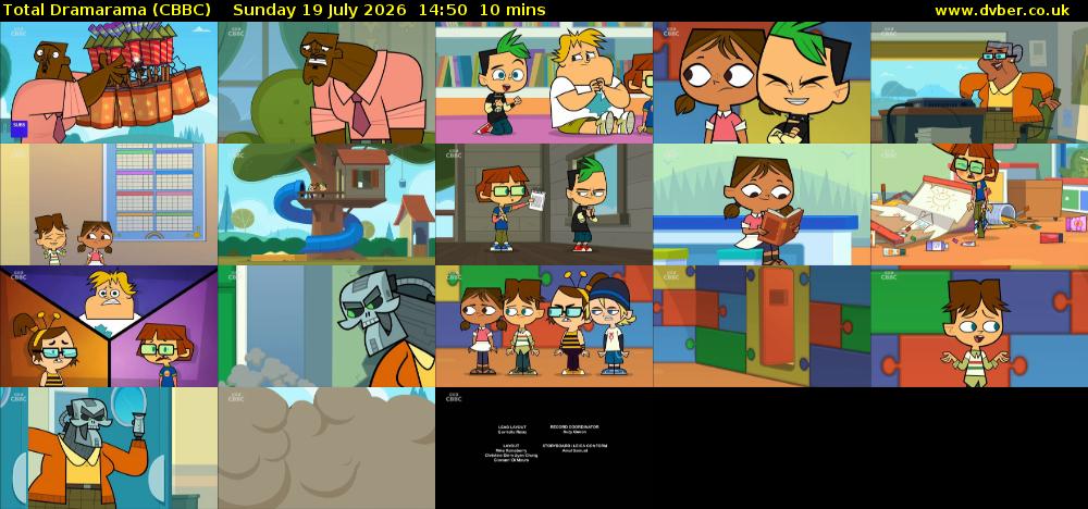 Total Dramarama (CBBC) Sunday 19 July 2026 14:50 - 15:00