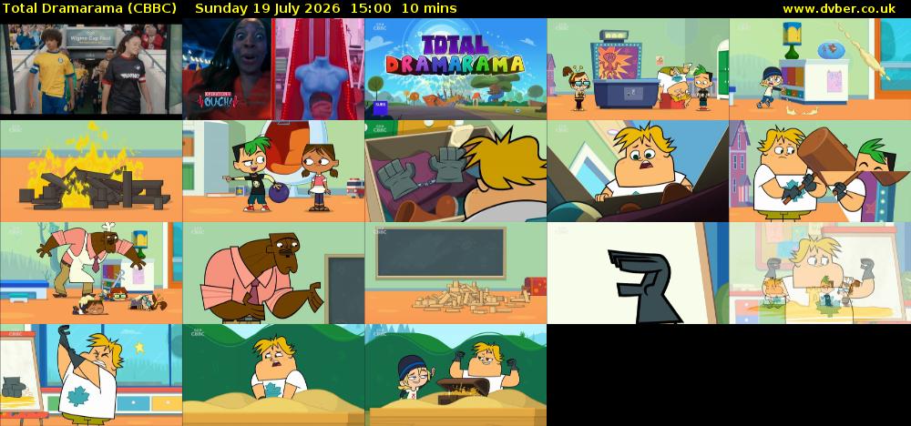 Total Dramarama (CBBC) Sunday 19 July 2026 15:00 - 15:10