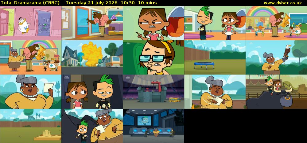 Total Dramarama (CBBC) Tuesday 21 July 2026 10:30 - 10:40