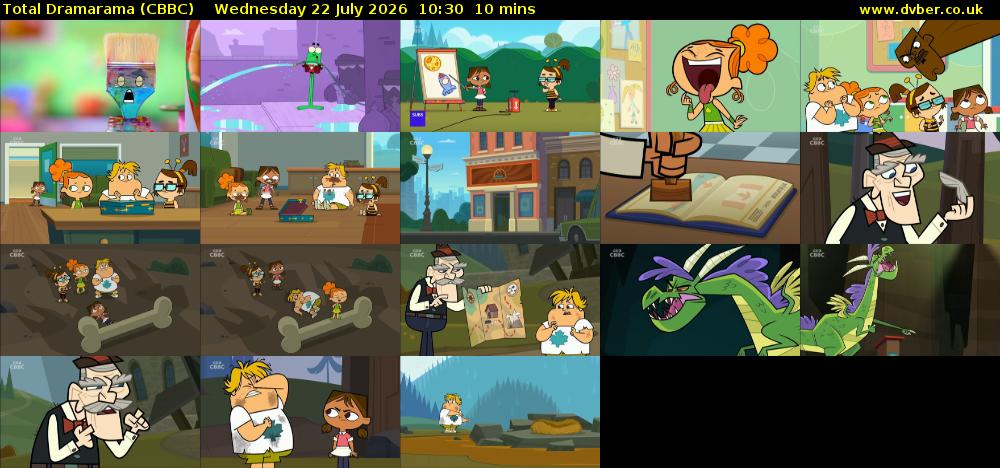 Total Dramarama (CBBC) Wednesday 22 July 2026 10:30 - 10:40