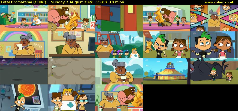 Total Dramarama (CBBC) Sunday 2 August 2026 15:00 - 15:10