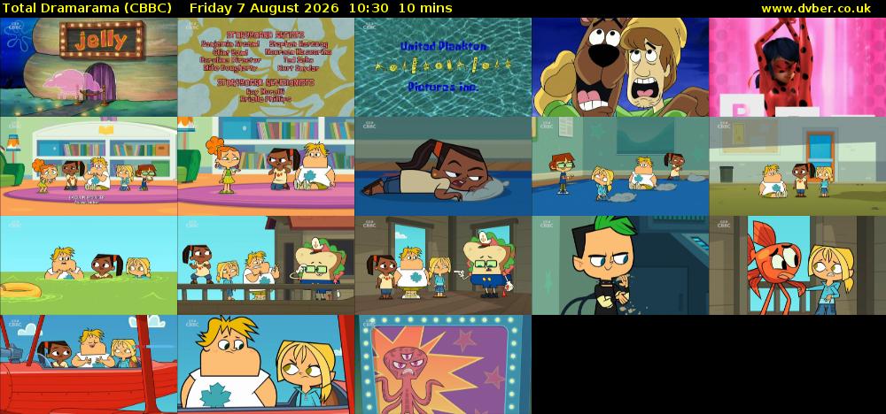 Total Dramarama (CBBC) Friday 7 August 2026 10:30 - 10:40