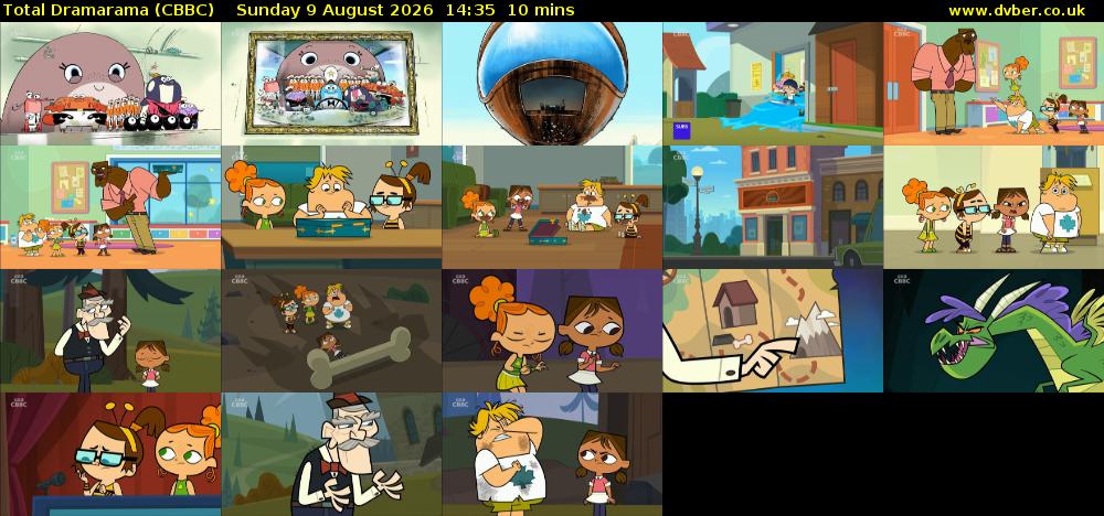 Total Dramarama (CBBC) Sunday 9 August 2026 14:35 - 14:45