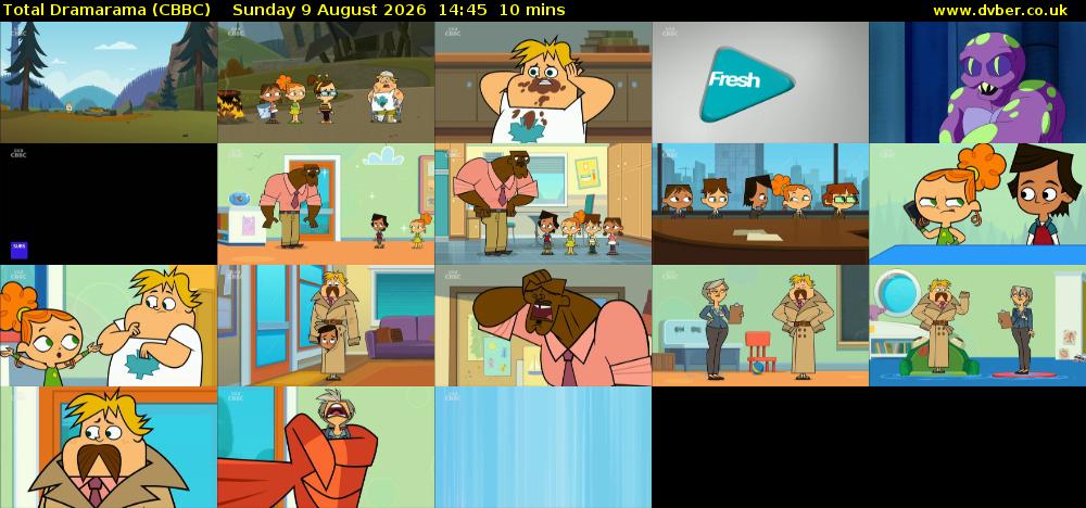 Total Dramarama (CBBC) Sunday 9 August 2026 14:45 - 14:55
