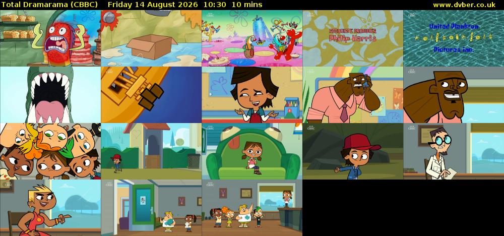 Total Dramarama (CBBC) Friday 14 August 2026 10:30 - 10:40