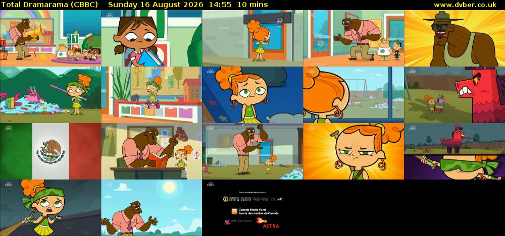 Total Dramarama (CBBC) Sunday 16 August 2026 14:55 - 15:05