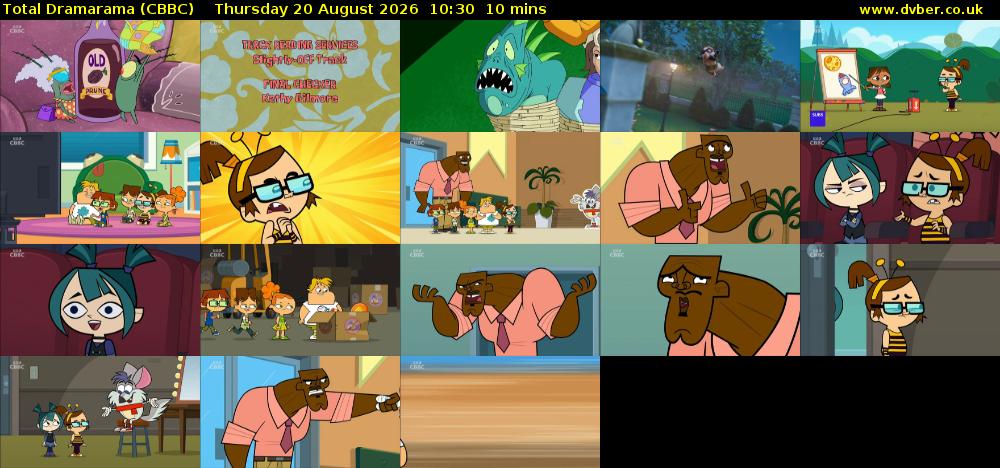 Total Dramarama (CBBC) Thursday 20 August 2026 10:30 - 10:40