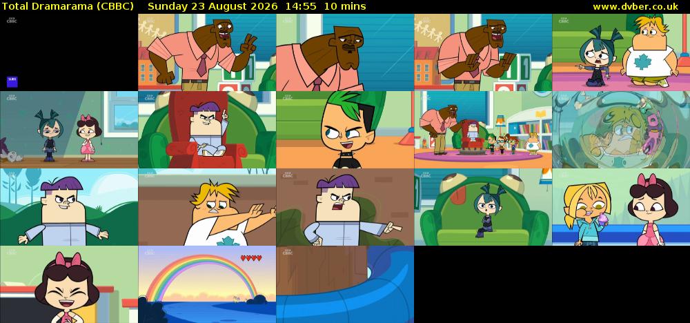 Total Dramarama (CBBC) Sunday 23 August 2026 14:55 - 15:05