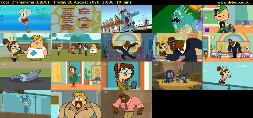 Total Dramarama (CBBC) Friday 28 August 2026 10:30 - 10:40
