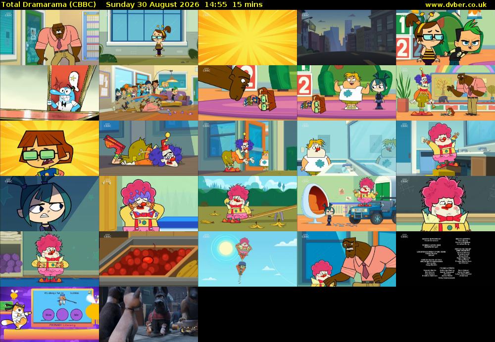 Total Dramarama (CBBC) Sunday 30 August 2026 14:55 - 15:10