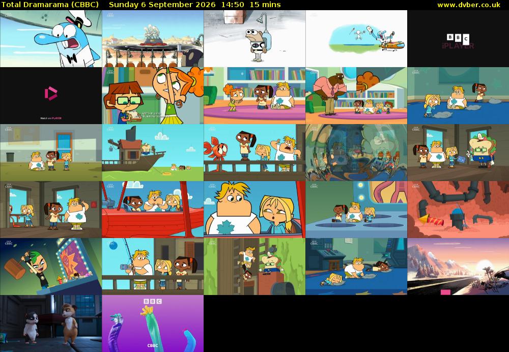 Total Dramarama (CBBC) Sunday 6 September 2026 14:50 - 15:05