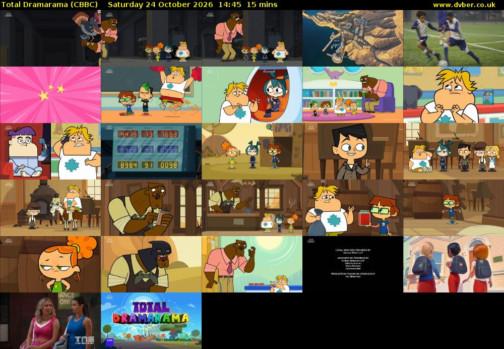 Total Dramarama (CBBC) Saturday 24 October 2026 14:45 - 15:00