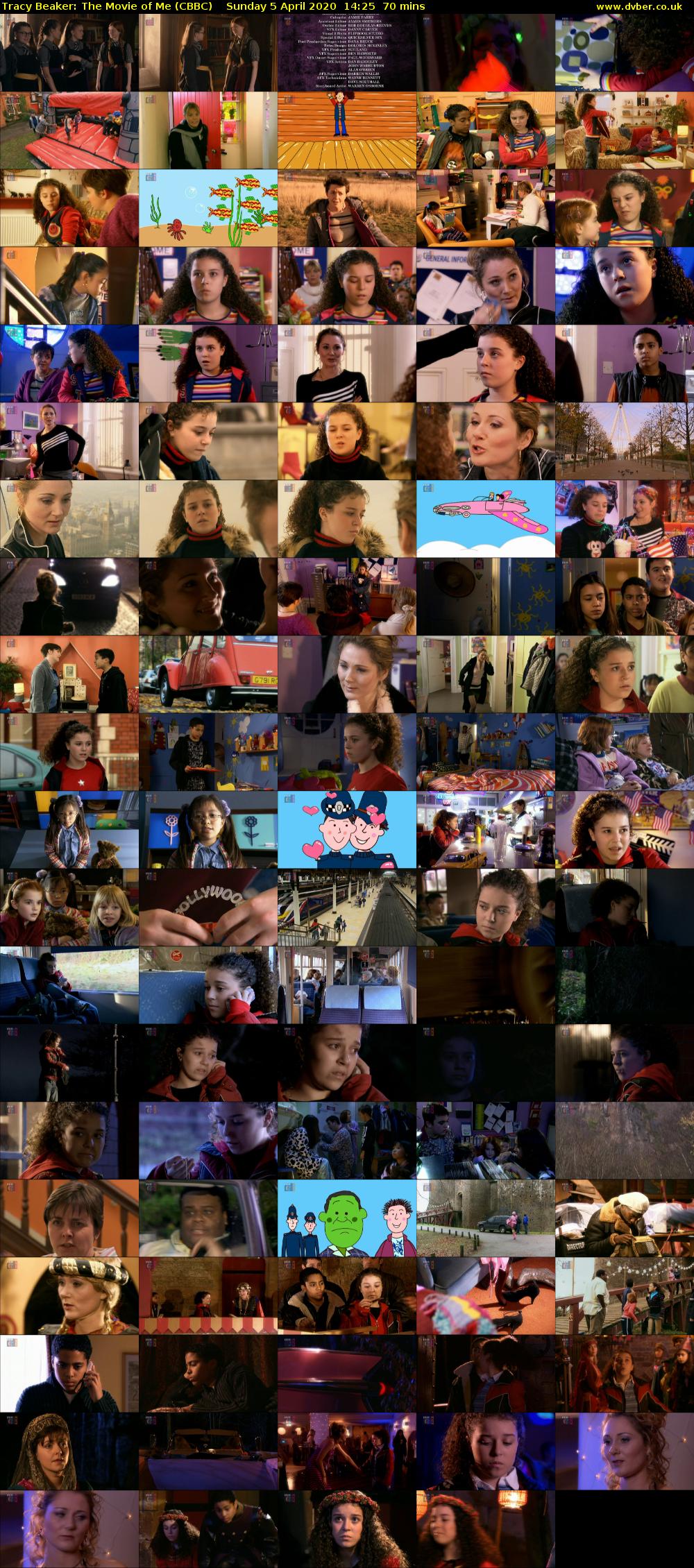 Tracy Beaker: The Movie of Me (CBBC) Sunday 5 April 2020 14:25 - 15:35