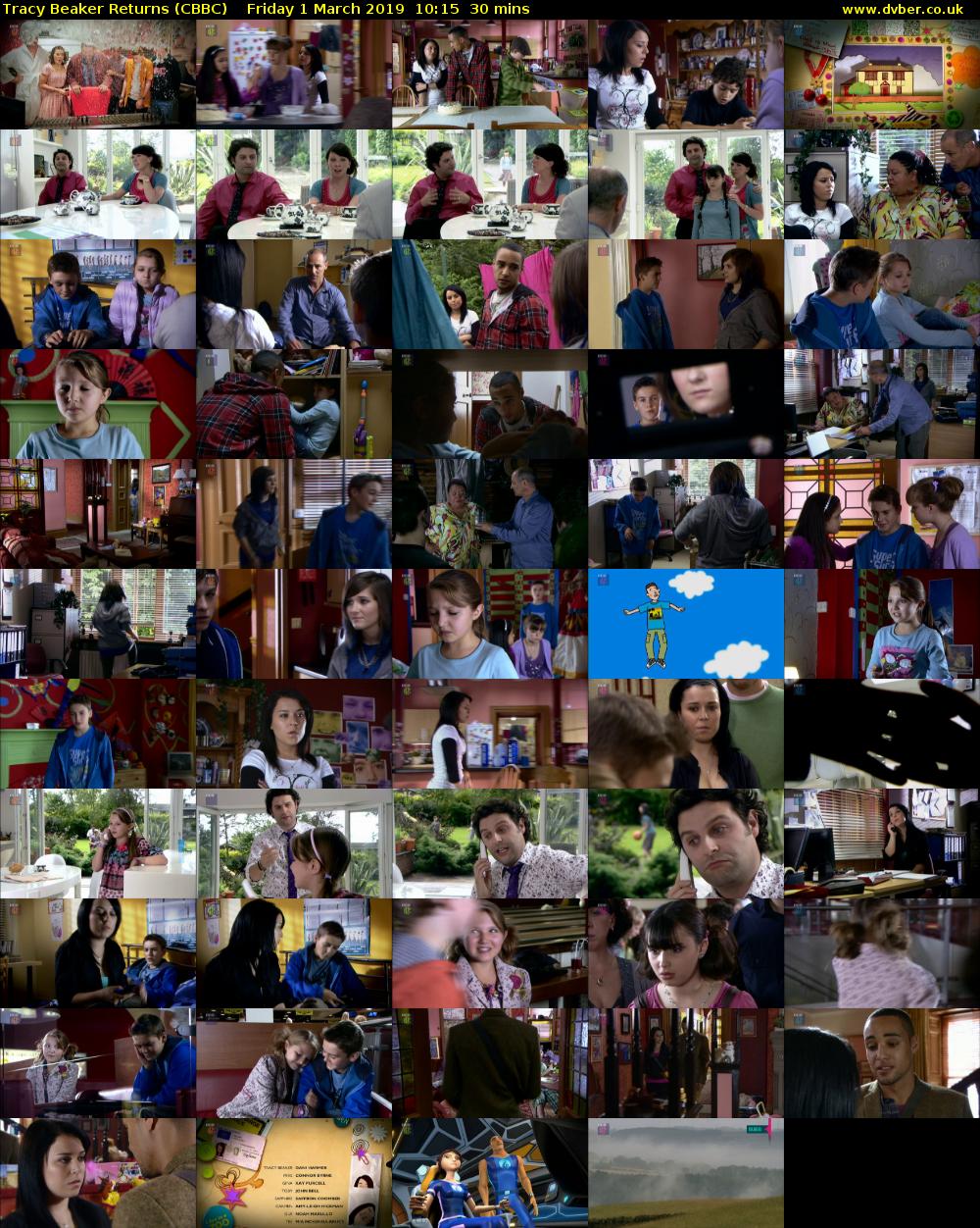 Tracy Beaker Returns (CBBC) Friday 1 March 2019 10:15 - 10:45