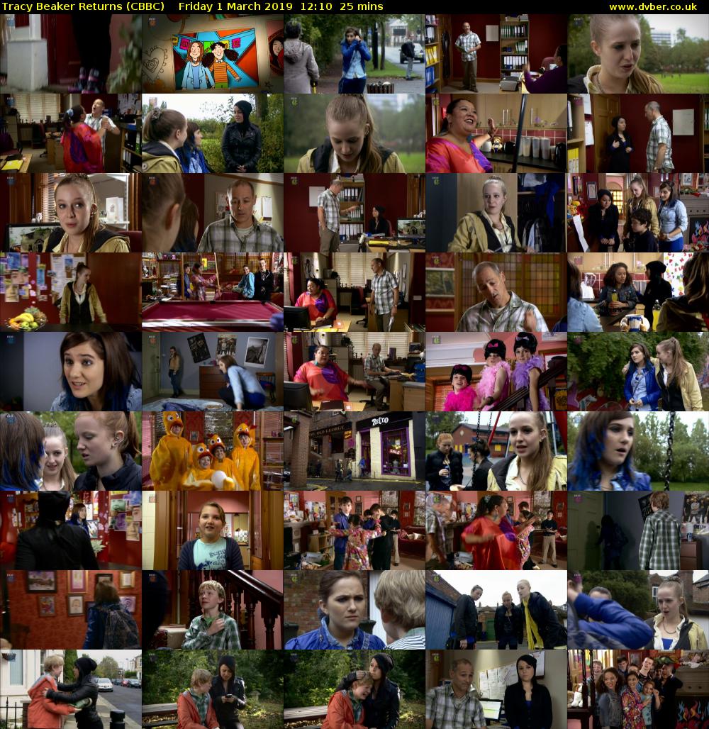 Tracy Beaker Returns (CBBC) Friday 1 March 2019 12:10 - 12:35