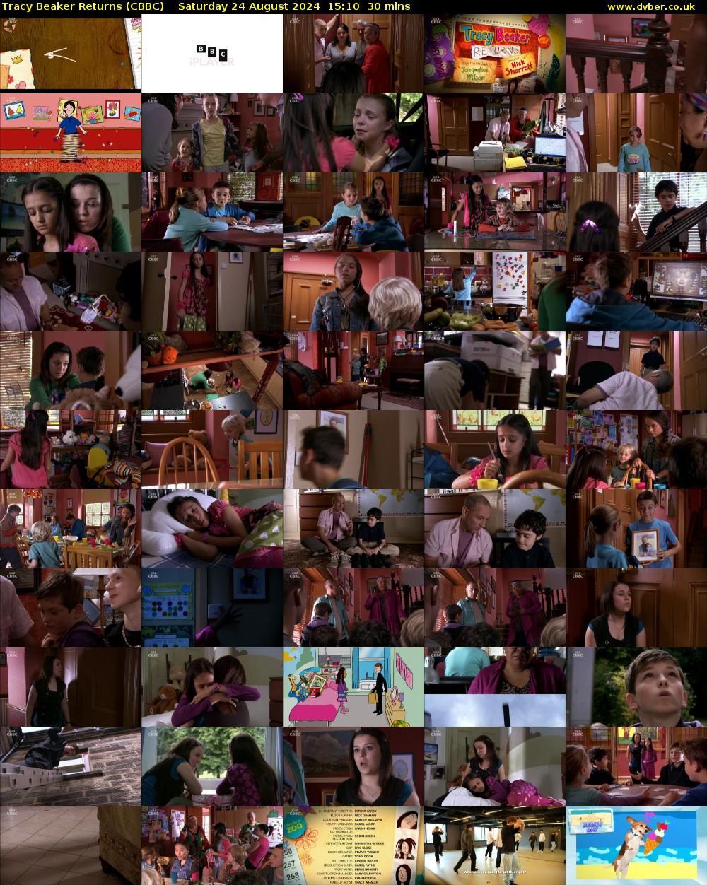 Tracy Beaker Returns (CBBC) Saturday 24 August 2024 15:10 - 15:40