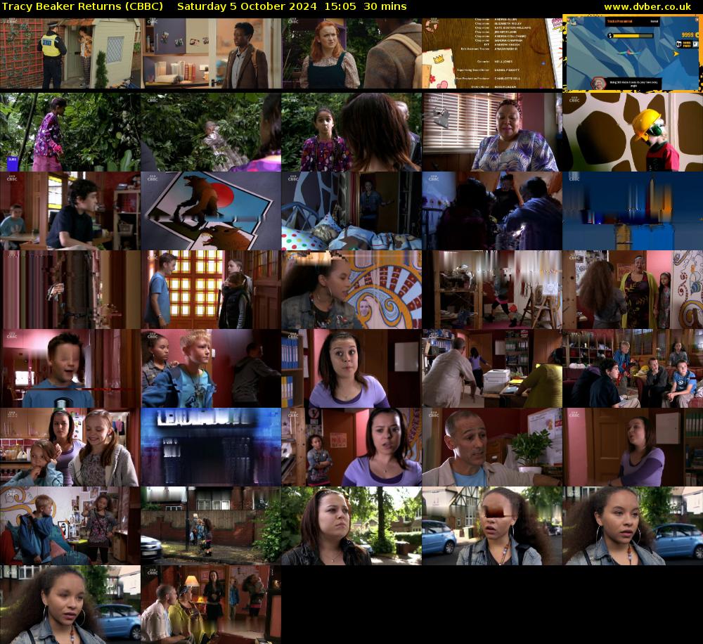 Tracy Beaker Returns (CBBC) Saturday 5 October 2024 15:05 - 15:35
