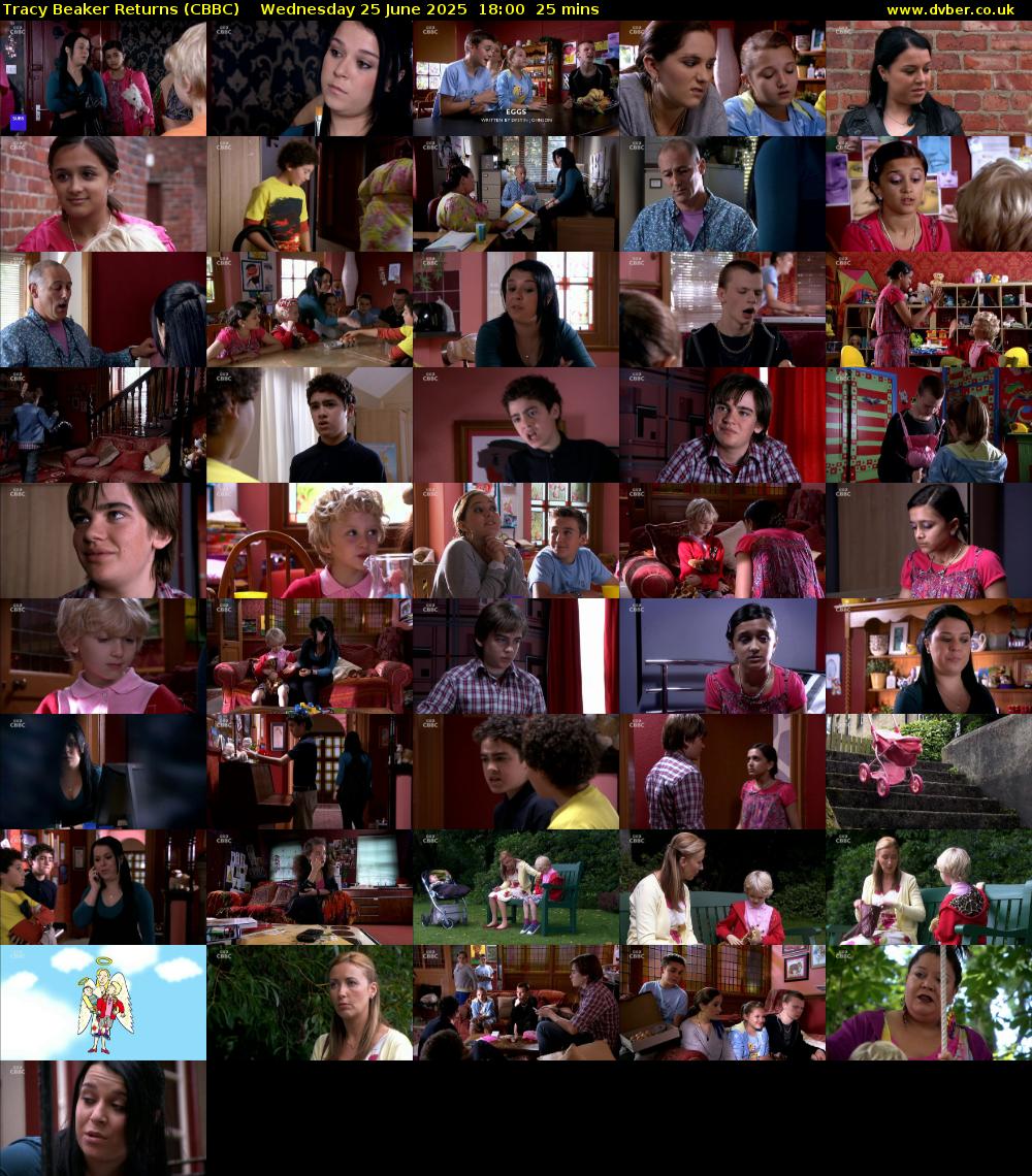 Tracy Beaker Returns (CBBC) Wednesday 25 June 2025 18:00 - 18:25