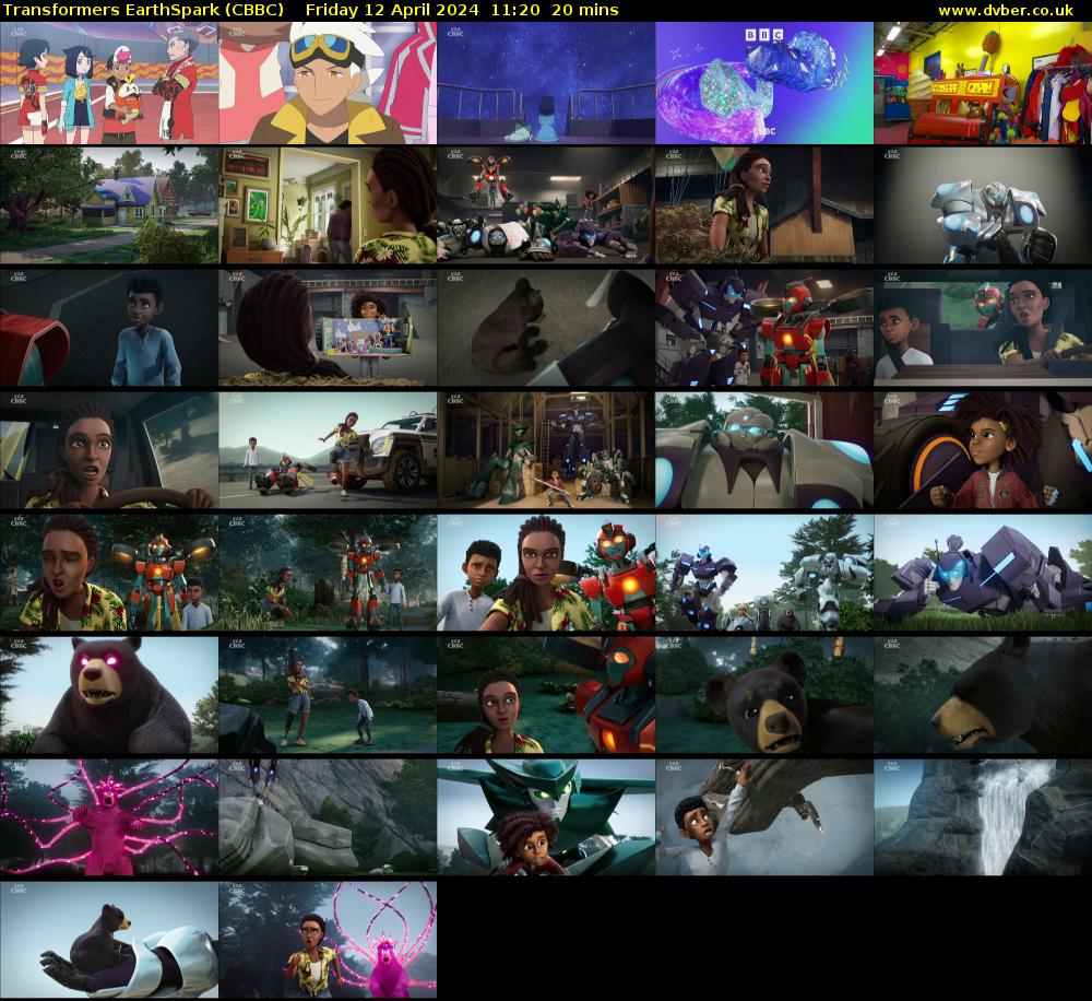 Transformers EarthSpark (CBBC) Friday 12 April 2024 11:20 - 11:40