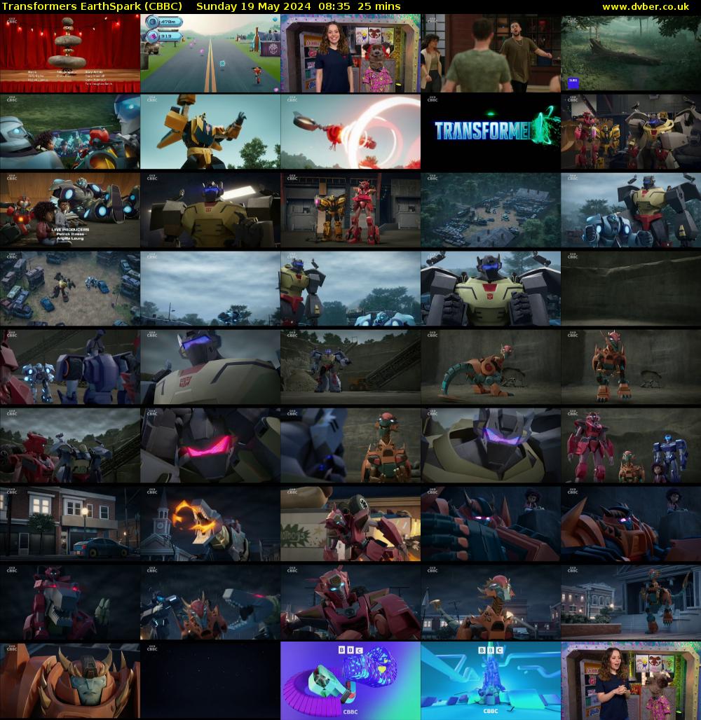 Transformers EarthSpark (CBBC) Sunday 19 May 2024 08:35 - 09:00