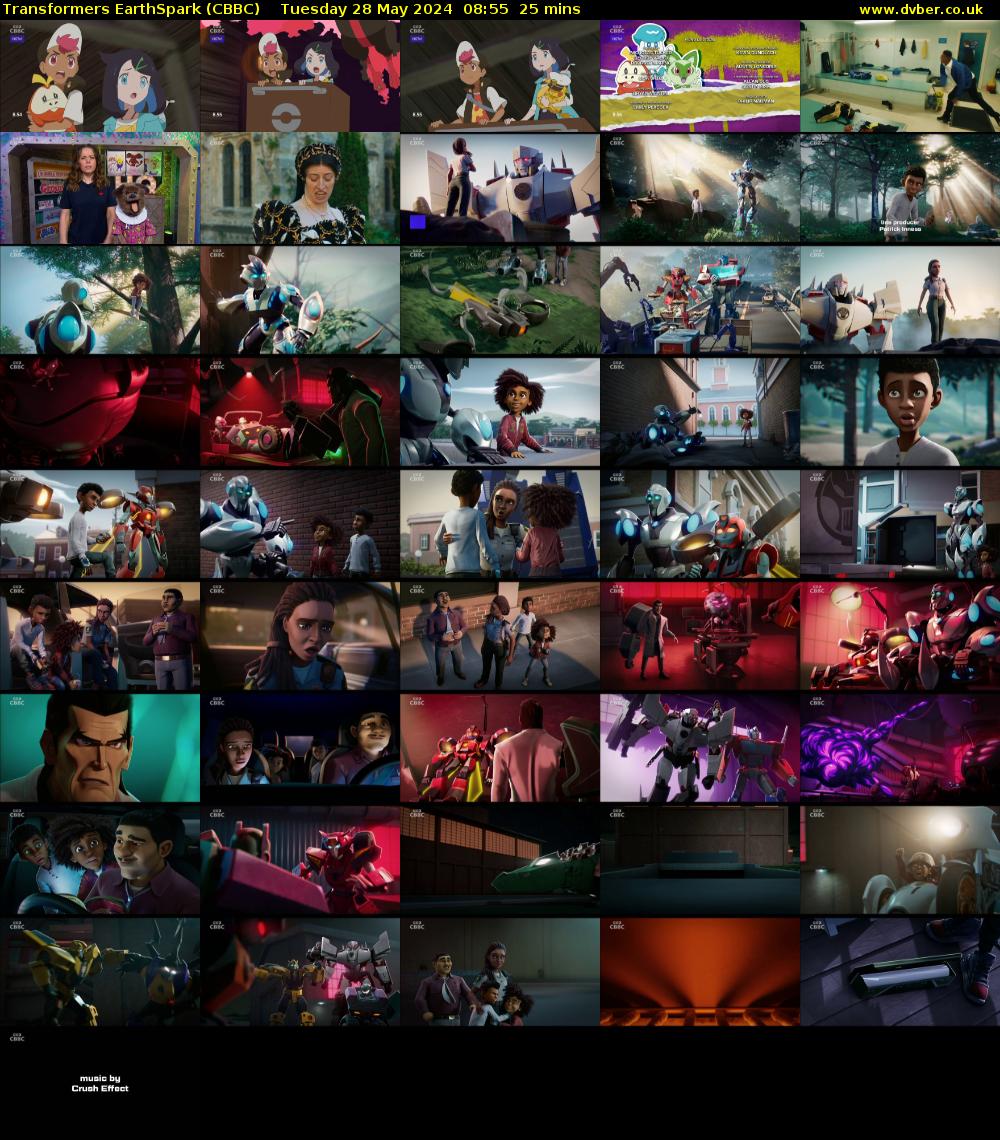 Transformers EarthSpark (CBBC) Tuesday 28 May 2024 08:55 - 09:20