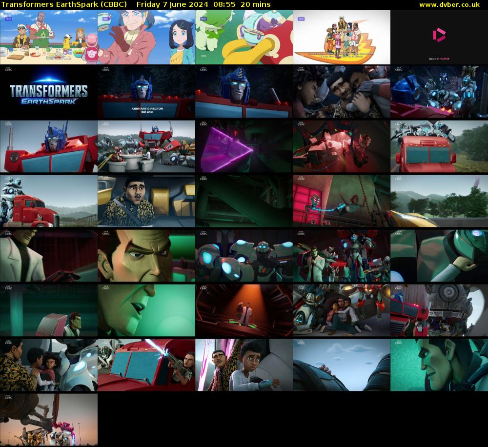 Transformers EarthSpark (CBBC) Friday 7 June 2024 08:55 - 09:15