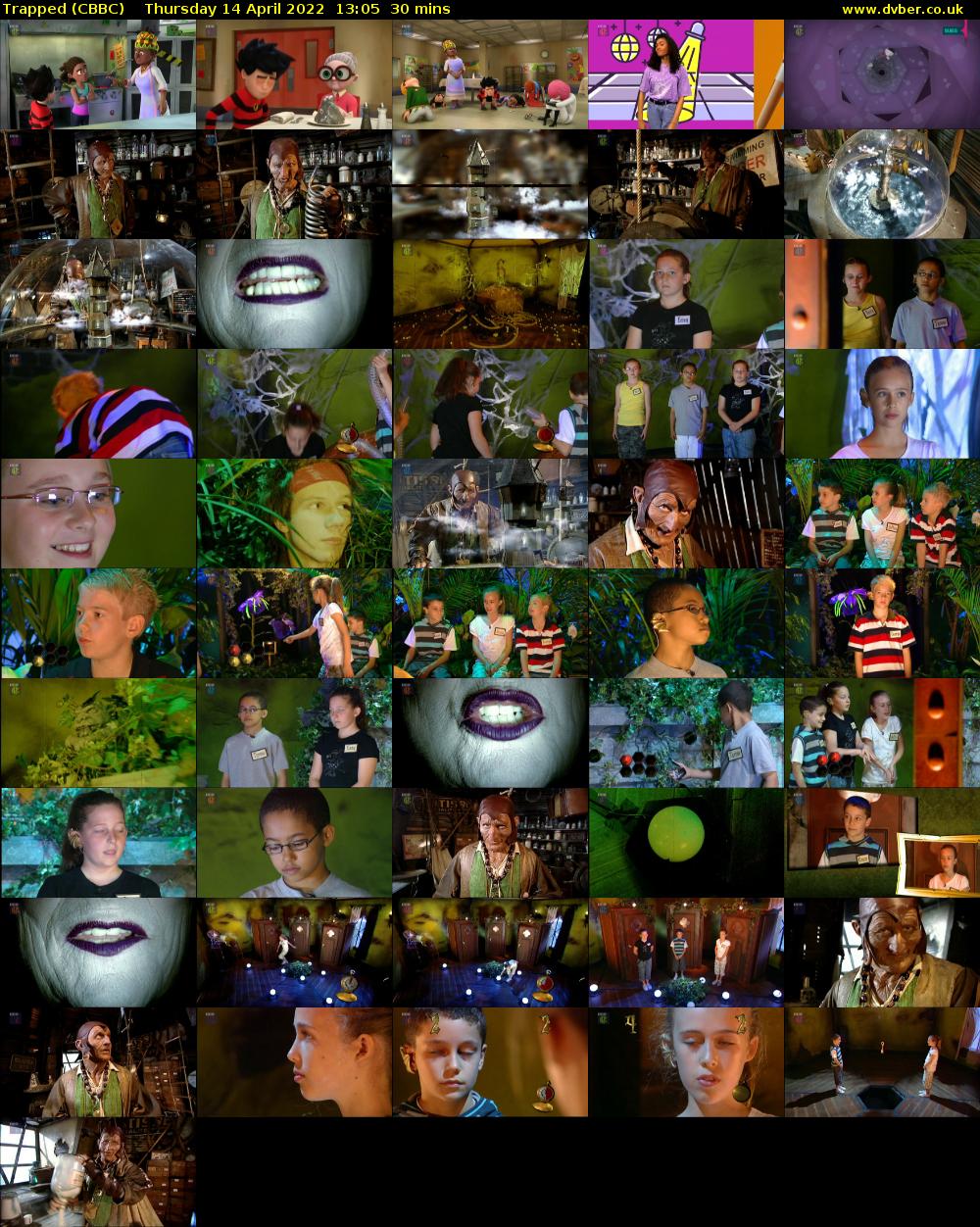 Trapped (CBBC) Thursday 14 April 2022 13:05 - 13:35