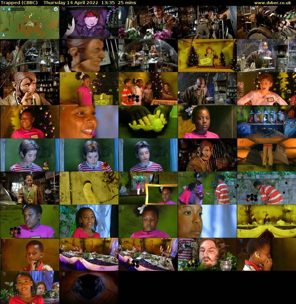 Trapped (CBBC) Thursday 14 April 2022 13:35 - 14:00