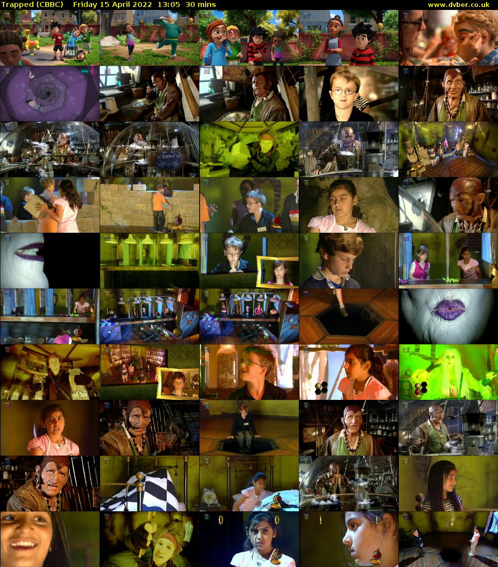 Trapped (CBBC) Friday 15 April 2022 13:05 - 13:35