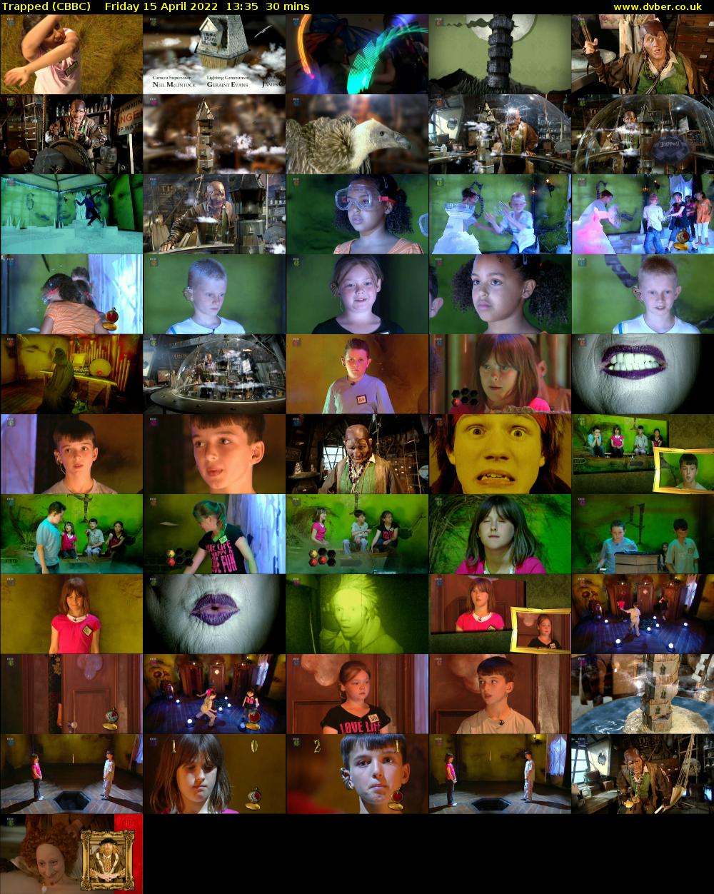 Trapped (CBBC) Friday 15 April 2022 13:35 - 14:05