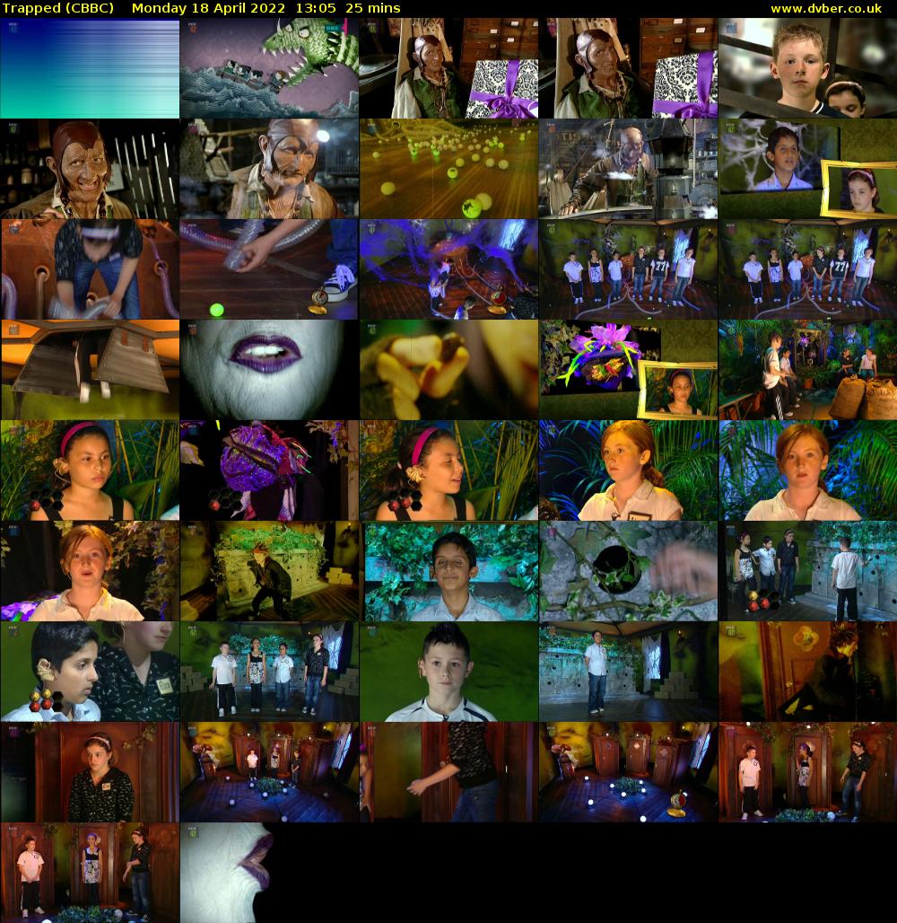Trapped (CBBC) Monday 18 April 2022 13:05 - 13:30