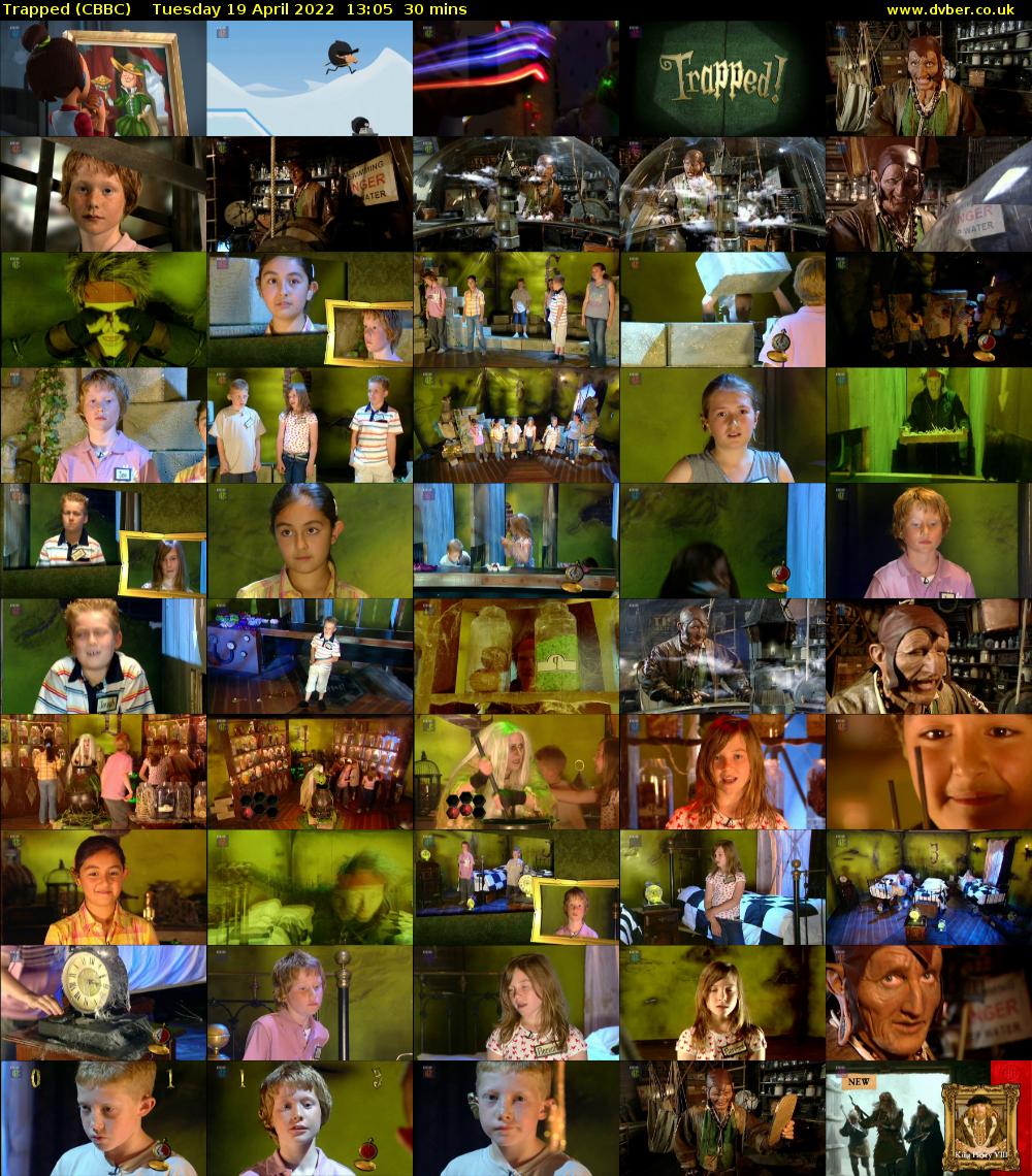 Trapped (CBBC) Tuesday 19 April 2022 13:05 - 13:35