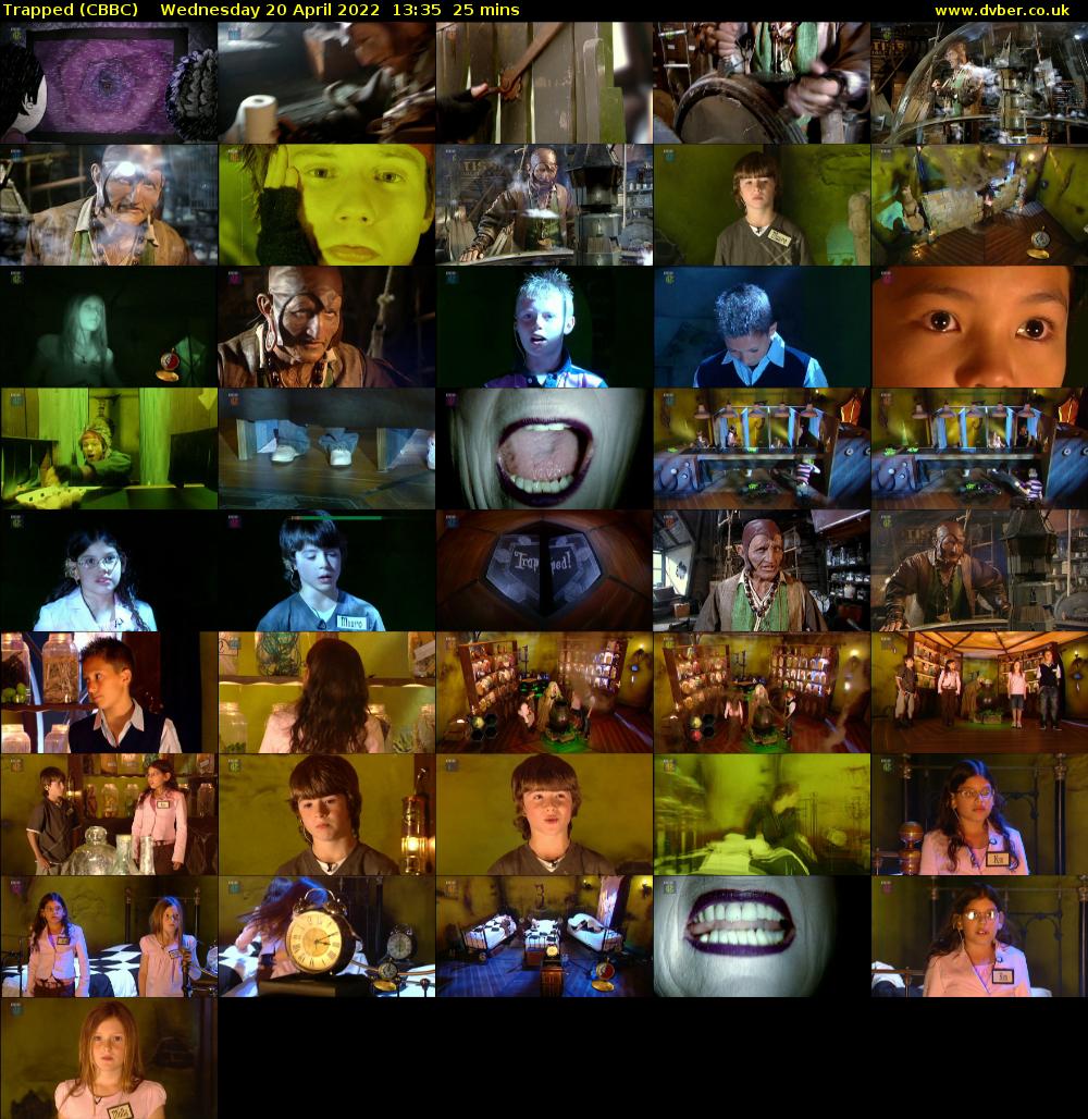 Trapped (CBBC) Wednesday 20 April 2022 13:35 - 14:00