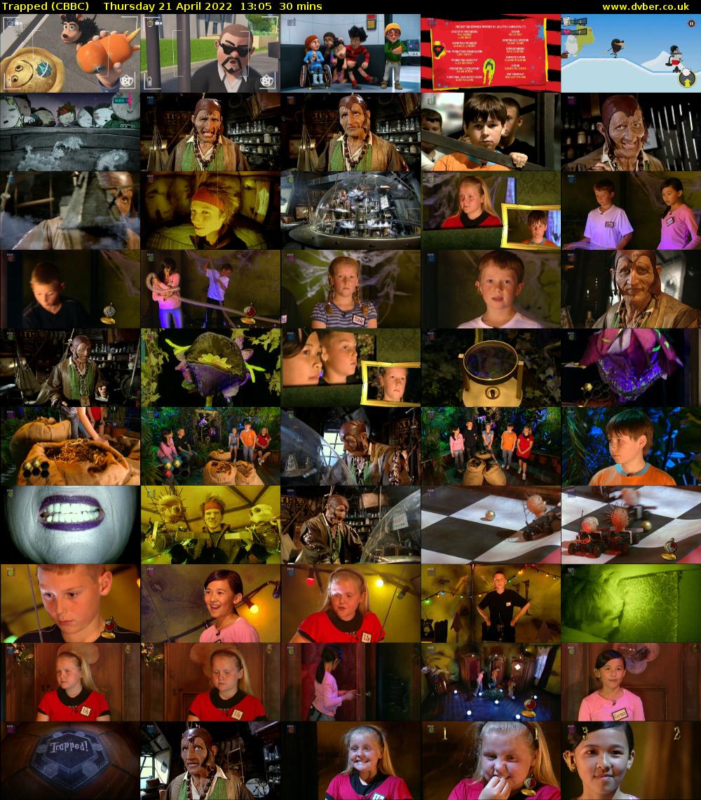 Trapped (CBBC) Thursday 21 April 2022 13:05 - 13:35