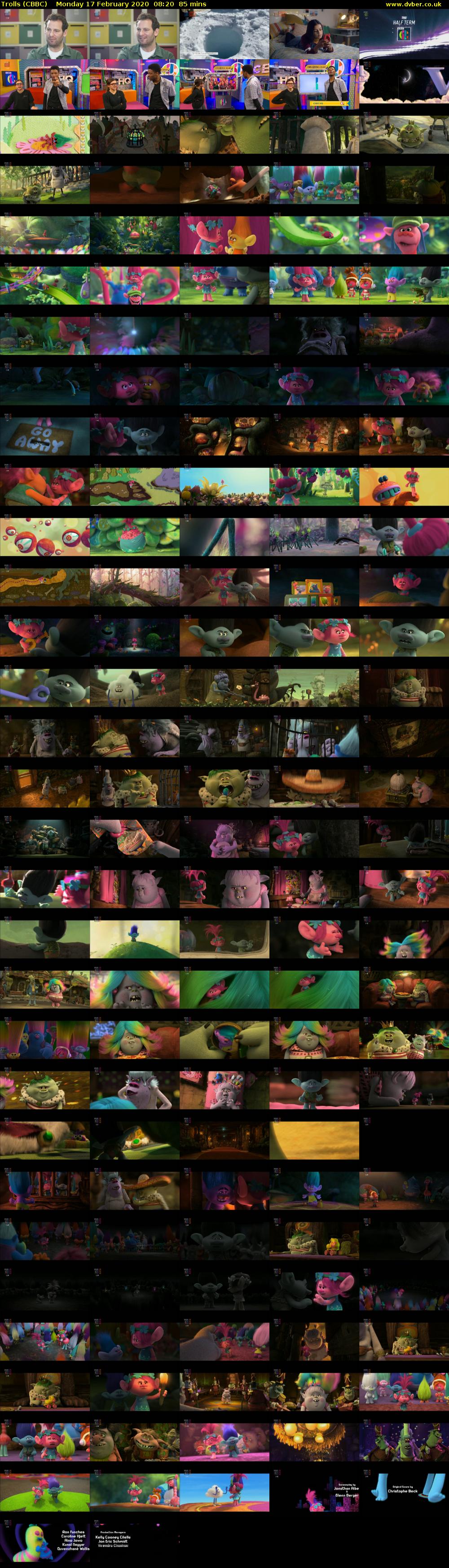Trolls (CBBC) Monday 17 February 2020 08:20 - 09:45