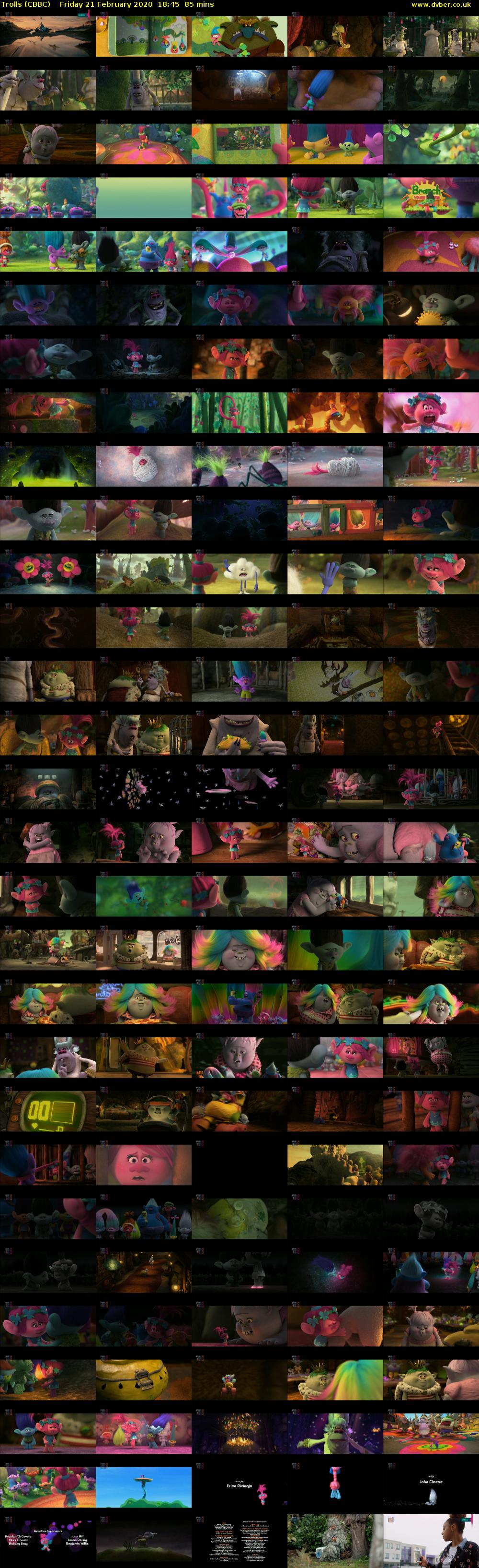 Trolls (CBBC) Friday 21 February 2020 18:45 - 20:10